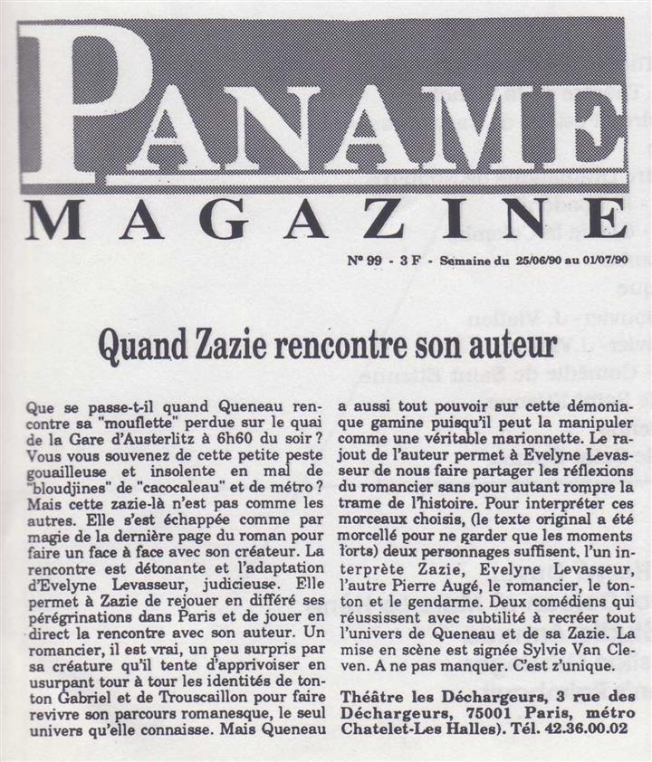 Paname Magazine n°99